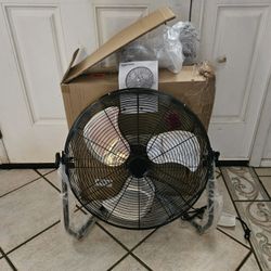 Amazon Basics 20" High Velocity Industrial Cooling Floor Fan