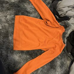 Burnt Orange Sweatshirt, Medium