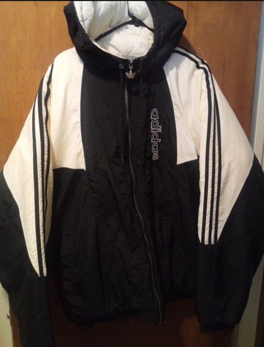Vintage Adidas 90's Parka Puffer jacket Men XL