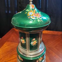 REUGE Antique Lip Stick Musical Carousel