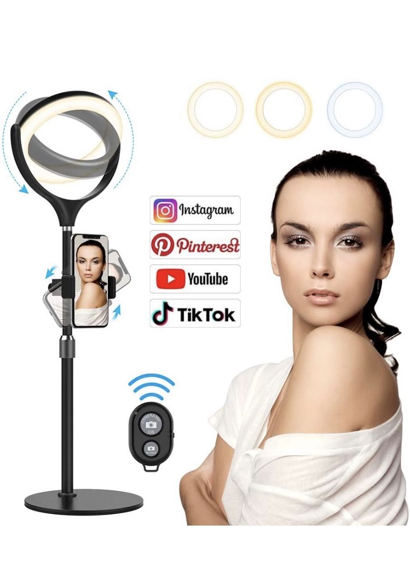 8" Selfie Ring Light with Stand