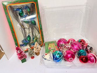 Vintage Christmas Decorations