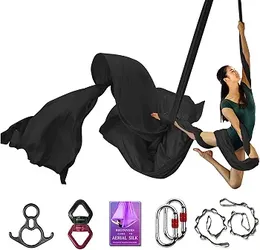 Deluxe Aerial Silks Equipment Set