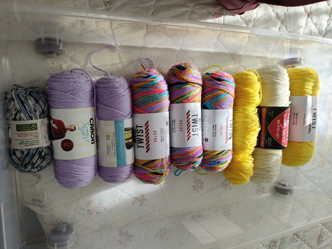 Yarn Destash. Tote Not Included