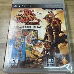 Jak And Daxter Collection Remastered In HD PS3