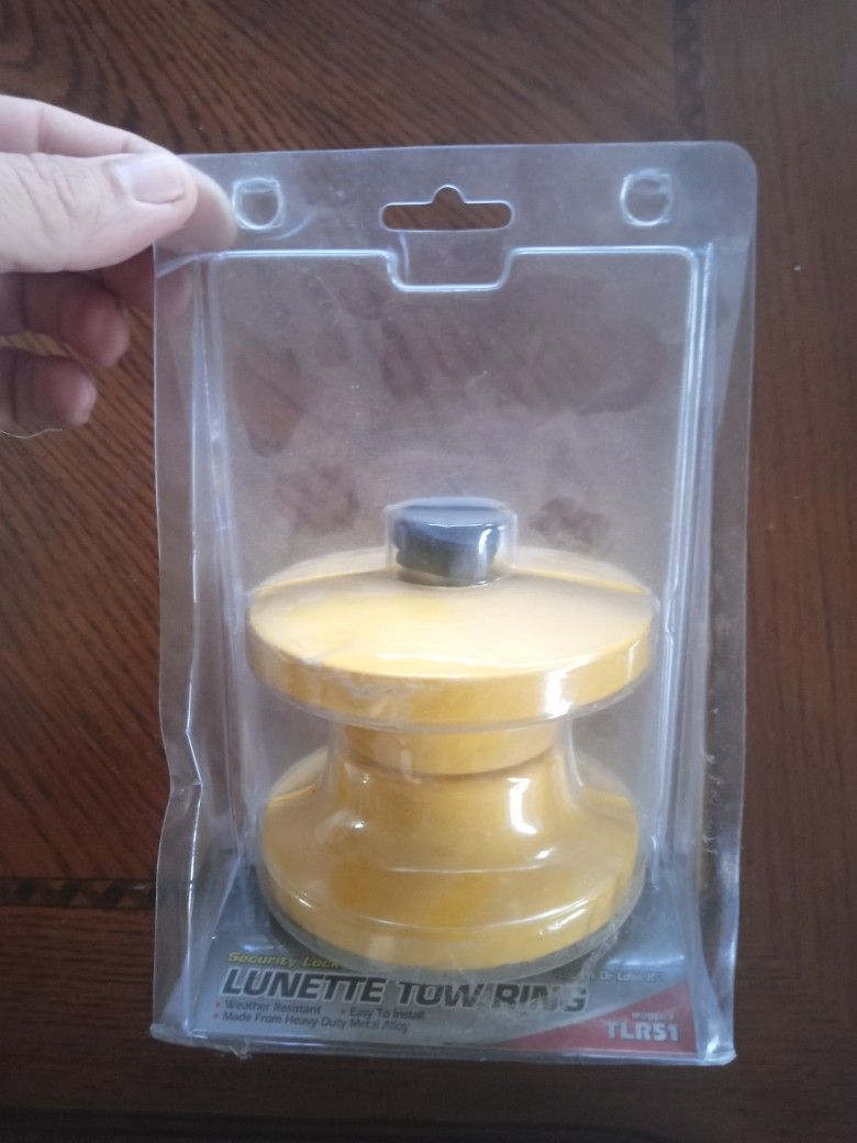 Tow Ring Lock. No Key . New Lunette Ring Locks