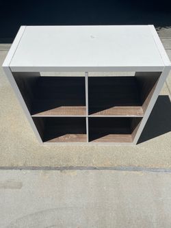 4-Cube Storage Shelf Unit