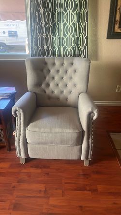Light Grey Recliner