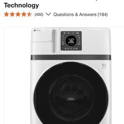 GE Washer & Dryer Combo Machine