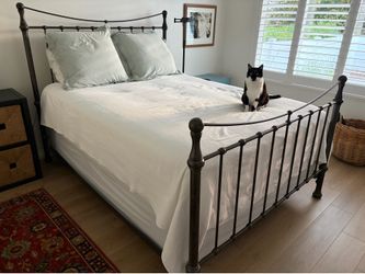 Ethan Allen Iron Bed Frame Queen