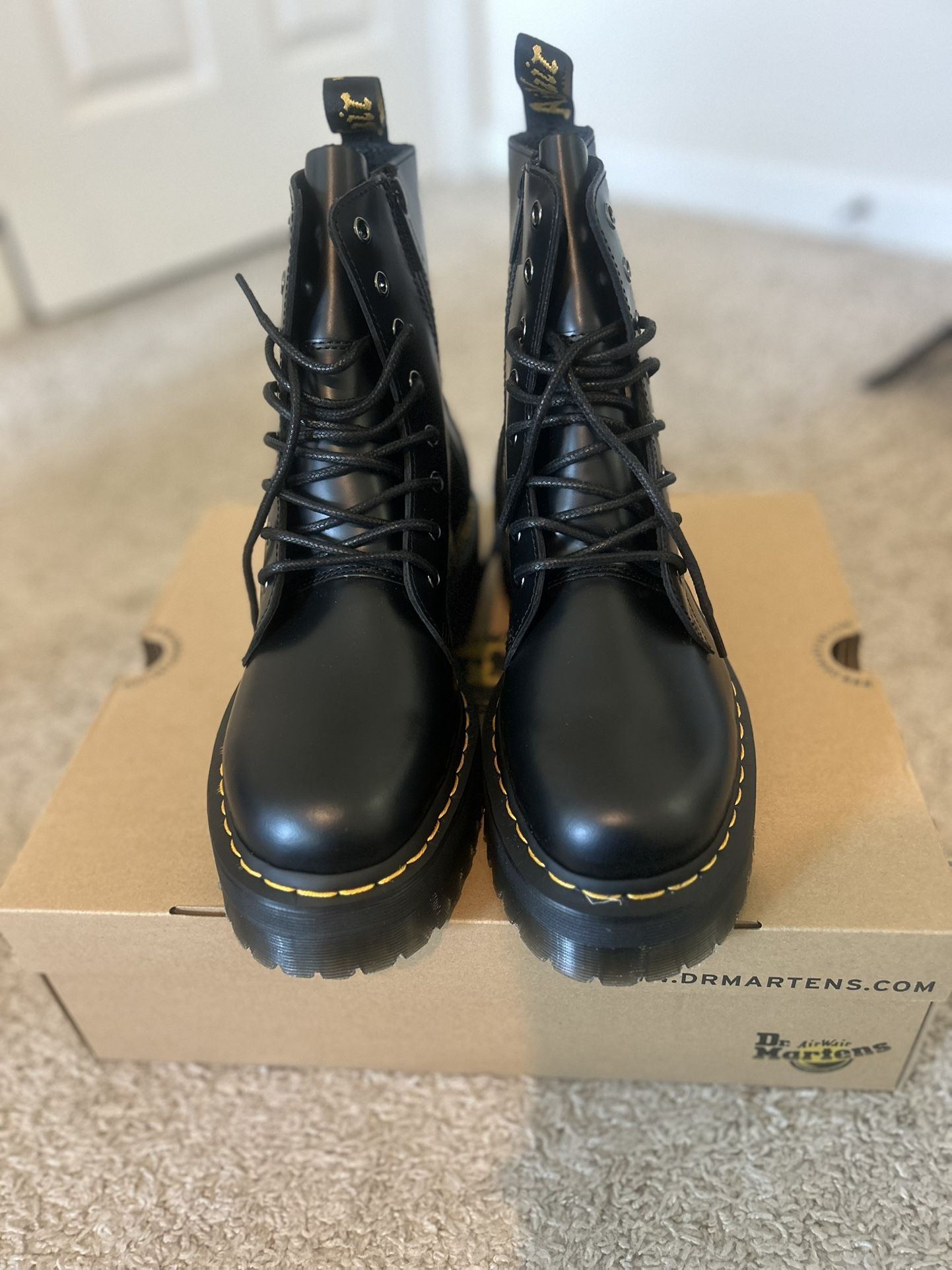 Dr. Martens Women’s Shoes, Size 10 Jadon Black Platform