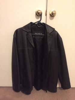 Leather jacket