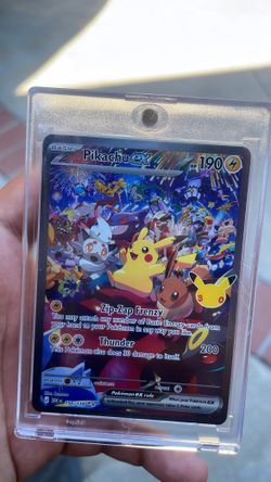 Pikachu Ex SIR 150/128 30th Anniversary