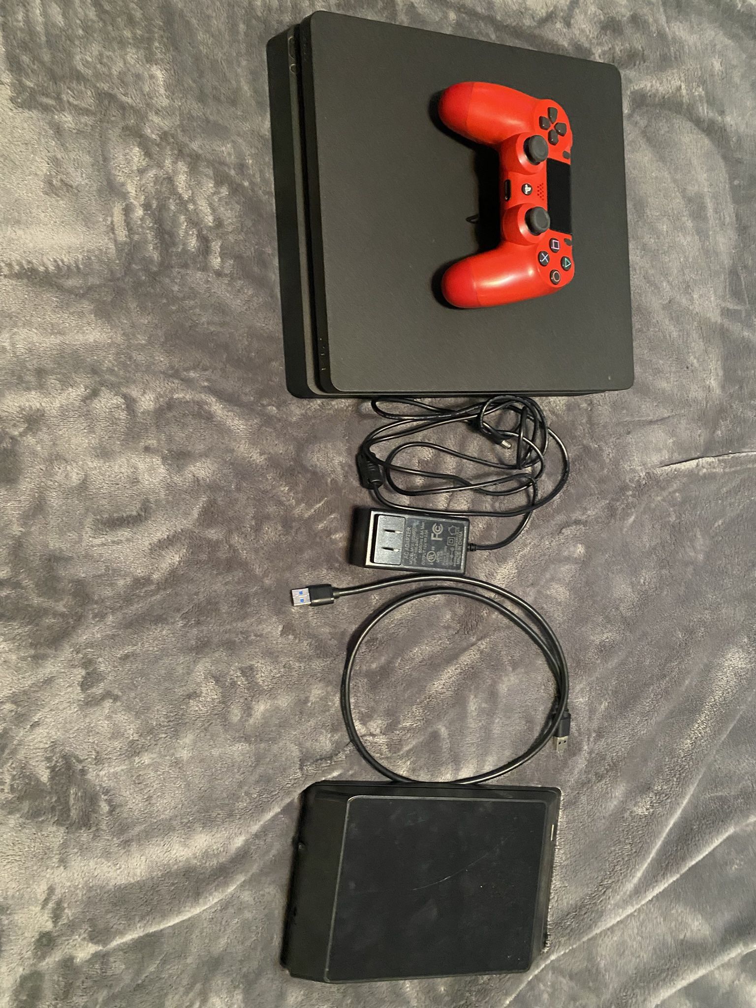 PS4 Slim + 1tb External Hard drive