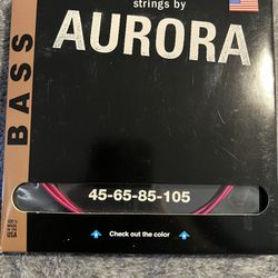 AURORA BASS GUITAR STRINGS 45-105