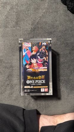 One Piece OP-09 The New Emperor Japanese Booster Box + Acrylic Case