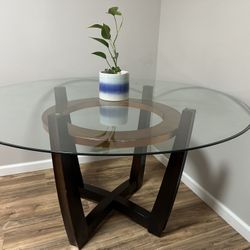 Continental Glass Table