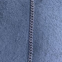 Lab Diamond VS1 Cuban Link Bracelet