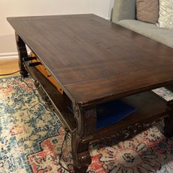 Solid Wood Coffee Table