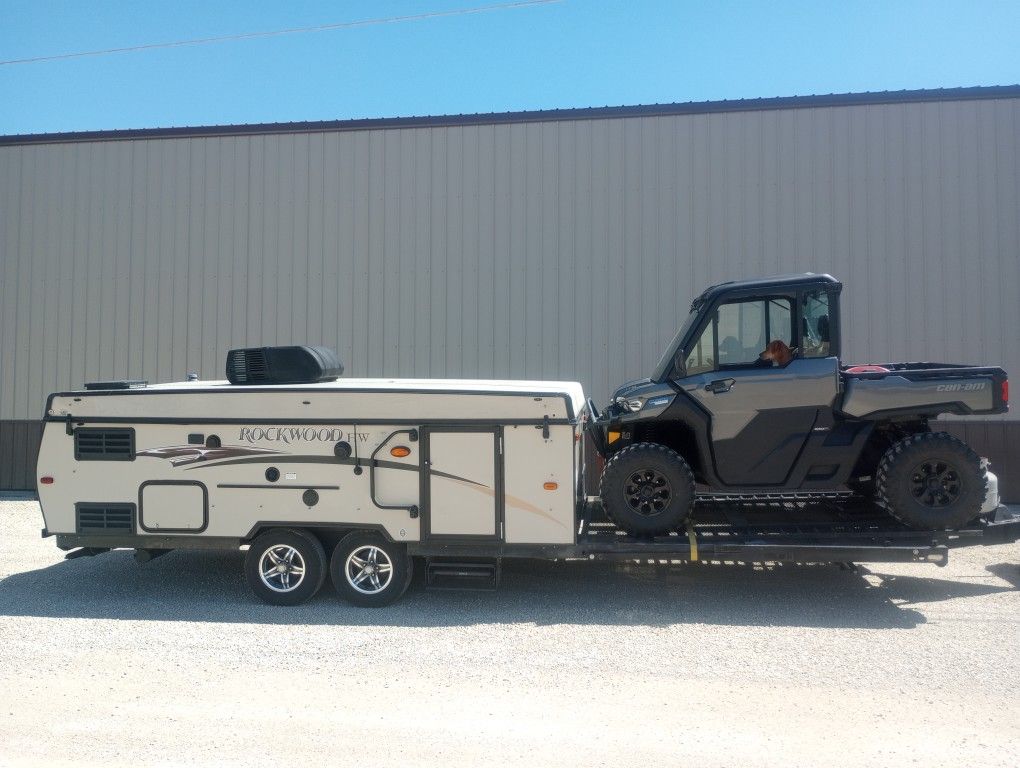 Toy Hauler Pop-up Camper
