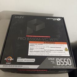 MSI B550M WiFi Motherboard (Brand New) – AM4 Ryzen Ready