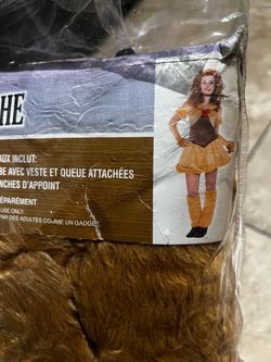 The wizard of oz Cowardly Lioness Costume - Size Small adult women