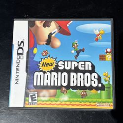 New Super Mario Bros. For Nintendo Ds (no Game Just The Case Only)