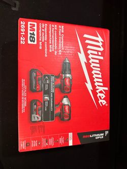 Milwaukee M18 Compact 2-Tool Combo Kit 2691-22
