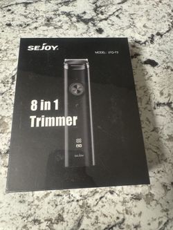 Trimmer By Sejoy 8 In 1 Cordless Beard, Ear And Nose Trimmer new