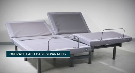 King , split adjustable bases