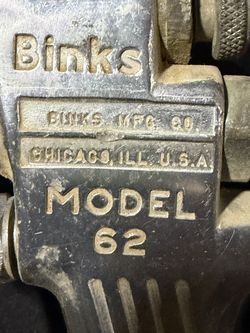 Binks Model 62 pneumatic paint spray gun