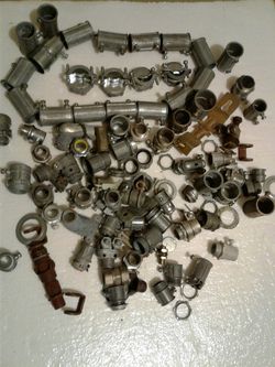 EMT attachments elbows and connectors $19