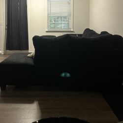 10Ft X 7ft Black Sectional 