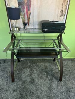 Glass Desk