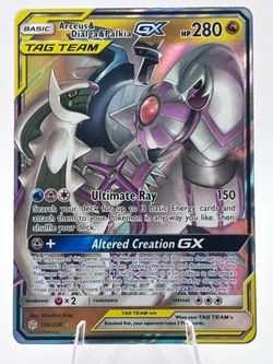 Arceus Dialga & Palkia Tag Team 156/236