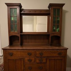 Antique Wooden Hutch