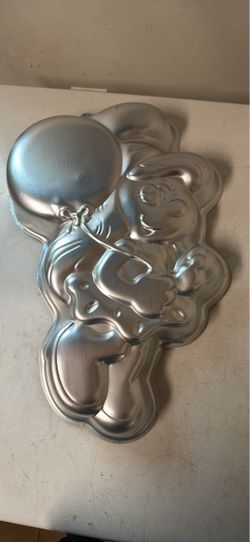Vtg 1983 Wilton Smurfette Smurfs Girl Birthday Cake Baking Mold Pan 16”