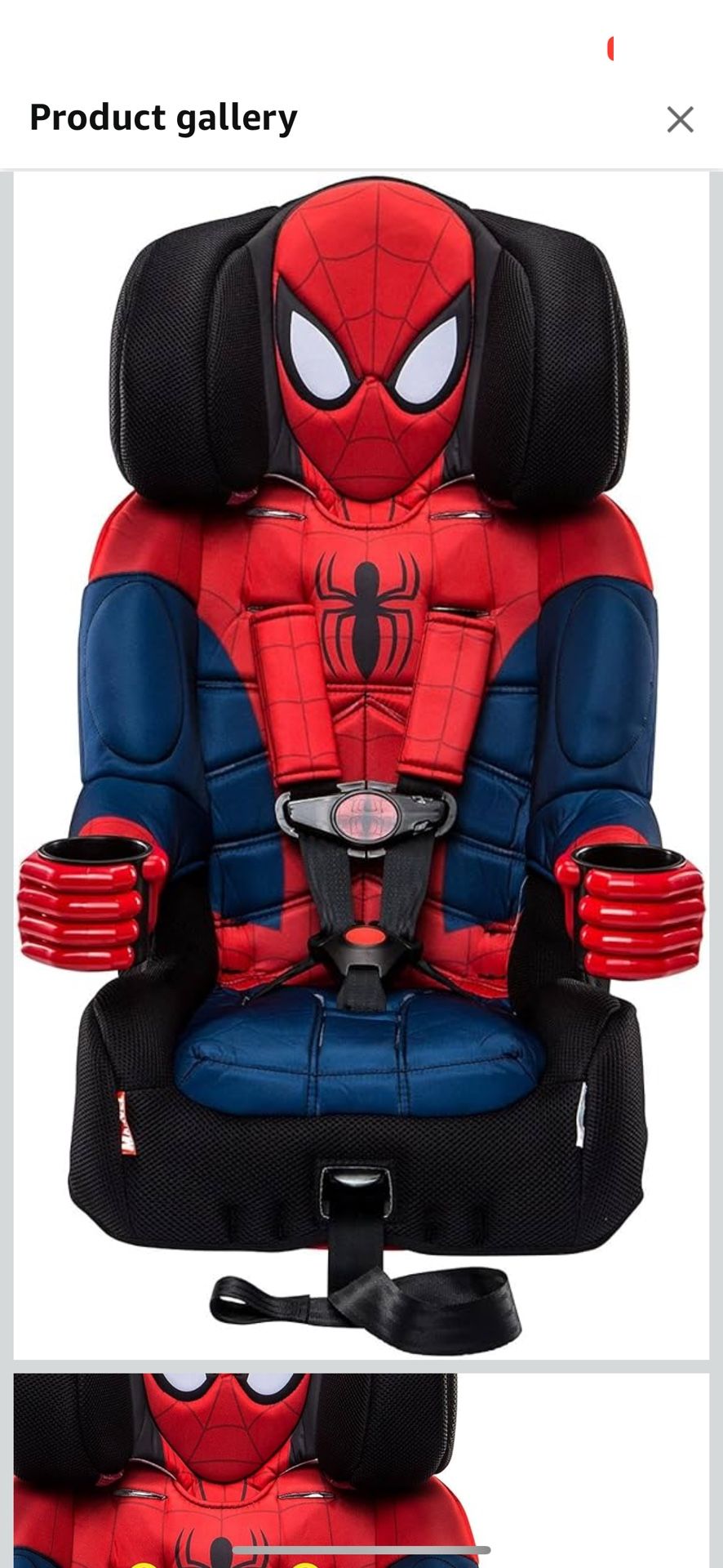 Spider Man Car Seat