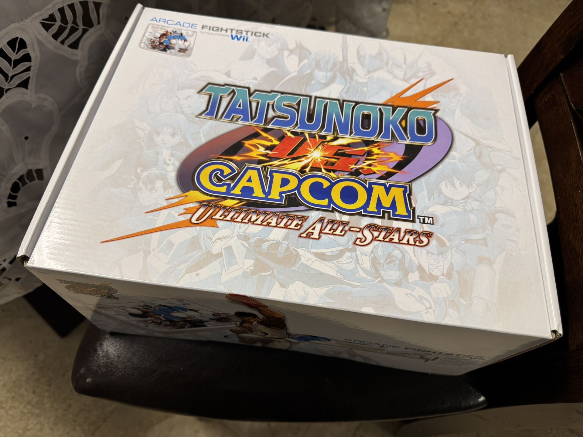 Nintendo Wii Tatsunoko vs Capcom Ultimte All Star Fight Stick Madcatz (2 Arcade Sticks)