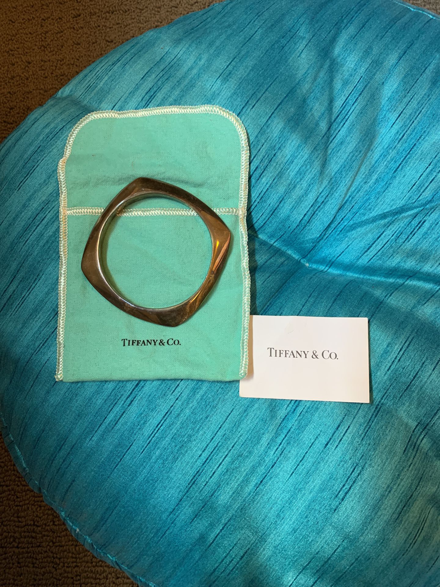 Tiffany & Co Sterling Silver Bangle Bracelet
