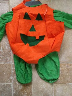 24 month pumpkin costume