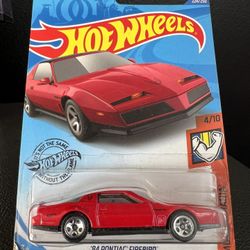 Hot Wheels Muscle Mania 4/10 '84 Pontiac Firebird 224/250 Red