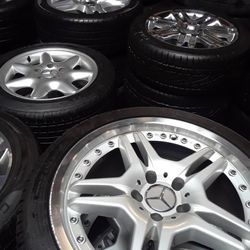 Mercedes Benz Wheels CLK CLA CLS C250 C300 E300 E350 SI Rims GLA Rims C Class E Class S Class Wheels 