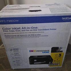 Brother Inkjet All-In-One With Three Years Of Ink New In Box