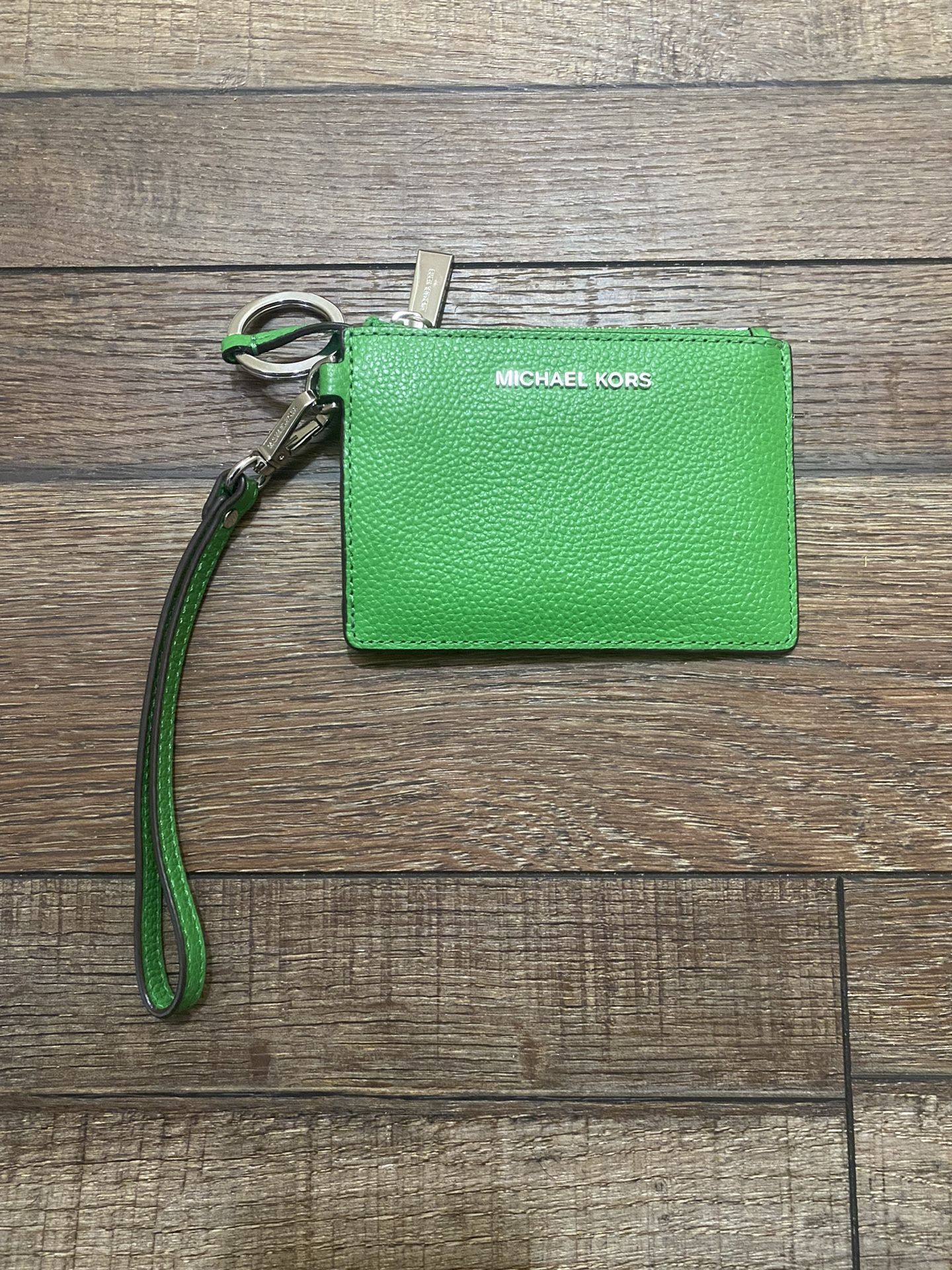 Authentic MK small coin purse (green)