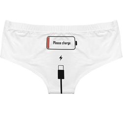 Women's Panties Low Rise Soft Strench Bikini  (white)