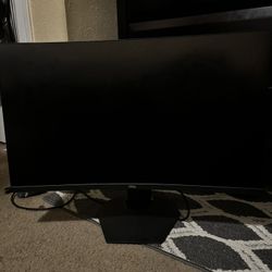 32” Curved Dell QHD Monitor 