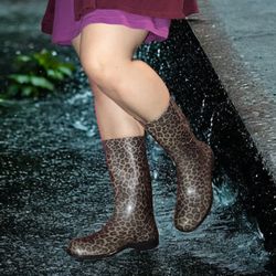 Leopard Rainboots