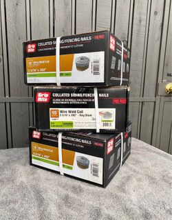 Grip-Rite 2-3/16 in. x 0.092 in. 15° Wire Collated Exterior Galvanized Ring Shank Coil Framing Nails