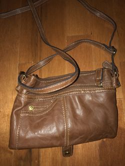 Small brown handbag